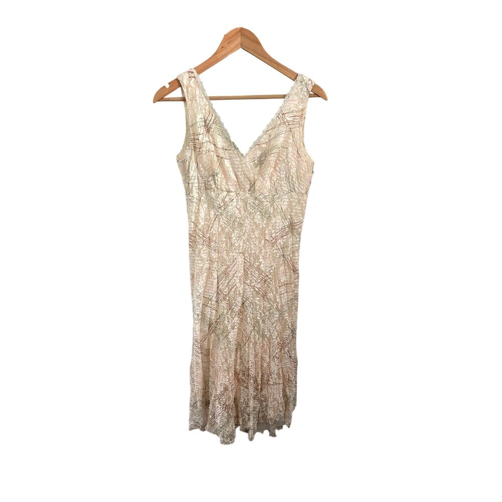 Lace V Neck Dress Whimsy Ethereal